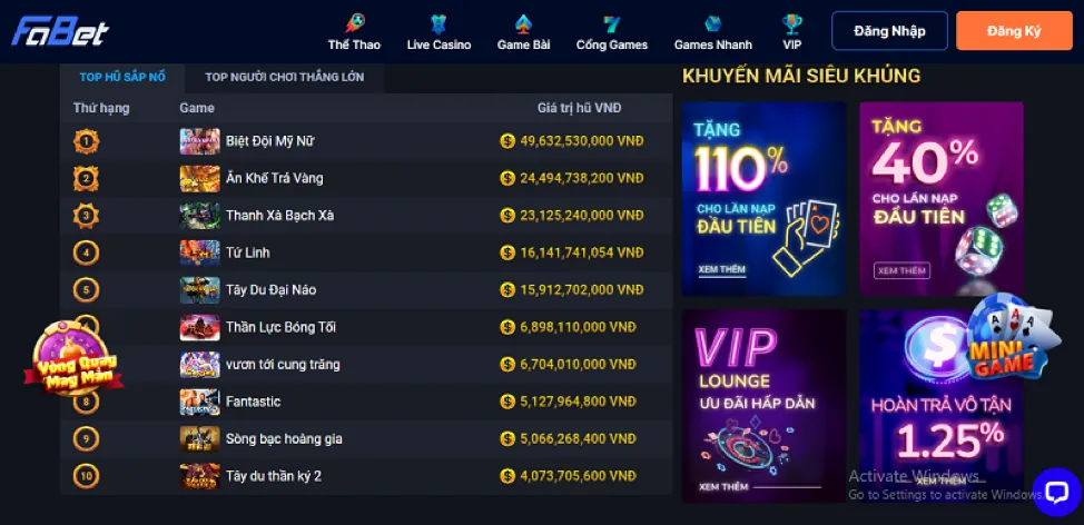KBbet Casino ưu đãi độc quyền